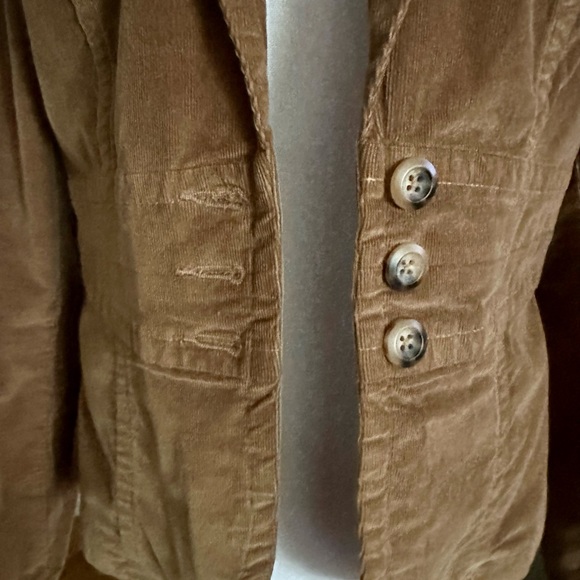 ANA Corduroy Deep Tan Blazer - Picture 5 of 9
